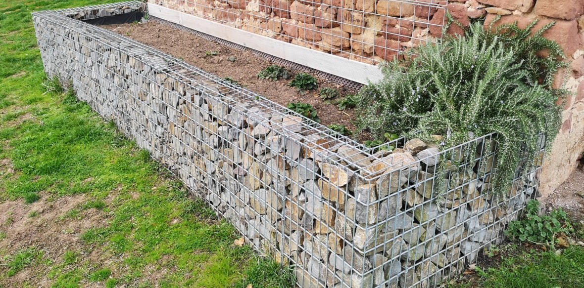 Izdelave gabionskih kamnitih ograj
